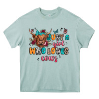 Arona just a girl who loves cows Heavy Core Tee - JahusDesignShop