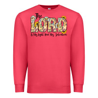 Cardinal the lord is my light and my salvation Premium Sweatshirt - CowhideDigitalArt