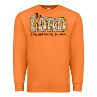 Carrot the lord is my light and my salvation Premium Sweatshirt - CowhideDigitalArt