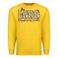 Lemon the lord is my light and my salvation Premium Sweatshirt - CowhideDigitalArt