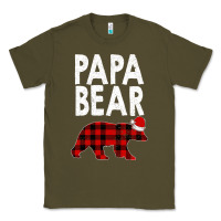 Army Green Papa Bear Classic Tee - Bettercallsaul