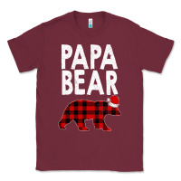 Burgundy Papa Bear Classic Tee - Bettercallsaul