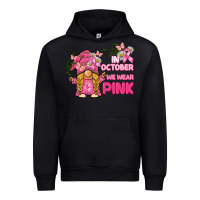 Black in october we wear pink gnome Urban Hoodie - BarkalooDesign