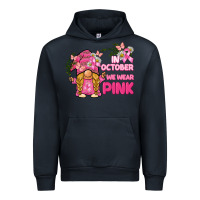 Navy in october we wear pink gnome Urban Hoodie - BarkalooDesign
