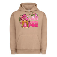 Pigment Burro in october we wear pink gnome Urban Hoodie - BarkalooDesign