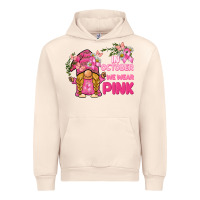 Sandshell in october we wear pink gnome Urban Hoodie - BarkalooDesign