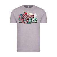 Vintage Zinc blessed teacher school Vintage Tee - NancyCooperArtShop