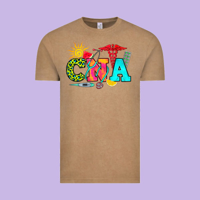 Cna Summer Vintage Tee Designed By Ranaportraitstore