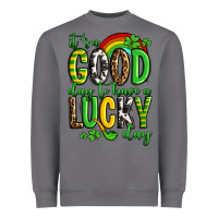 Storm St. Patrick's It's a good day to have a lucky day Heavyweight Sweatshirt - OliviaCreatesArt