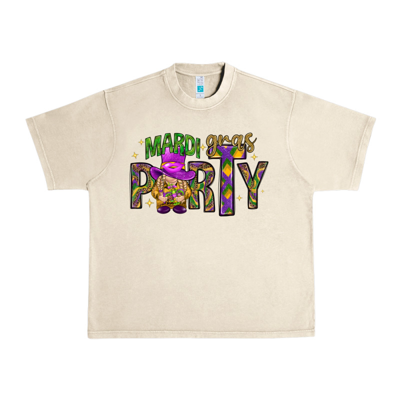 Mardi Gras Party Urban Heavy Tee by NancyCooperArtShop | Teevron