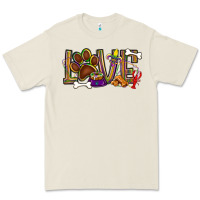 Mardi Gras Love Dog Paw Premium Tee | Teevron