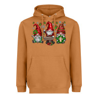Meerkat christmas gnomes celebration Heavyweight Hoodie - CowhideDigitalArt