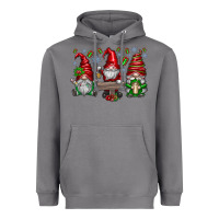 Storm christmas gnomes celebration Heavyweight Hoodie - CowhideDigitalArt