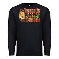 Black Country Ass Chick Premium Sweatshirt - CowhideDigitalArt