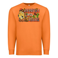 Carrot Country Ass Chick Premium Sweatshirt - CowhideDigitalArt