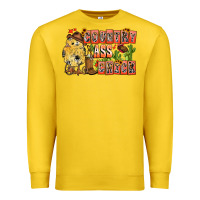Lemon Country Ass Chick Premium Sweatshirt - CowhideDigitalArt