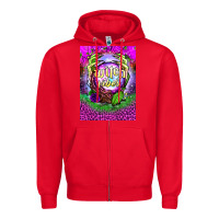 Red witch vibes air freshener Zipper Hoodie - BundleAndBundleShop