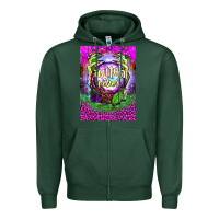 Sports Green witch vibes air freshener Zipper Hoodie - BundleAndBundleShop