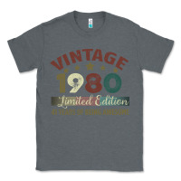 Charcoal Heather Vintage 1980 Limited Edition 41 Years Of Being Awesome Classic Tee - Bettercallsaul