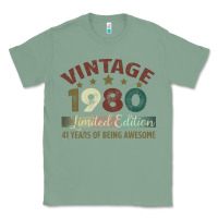 Sage Vintage 1980 Limited Edition 41 Years Of Being Awesome Classic Tee - Bettercallsaul