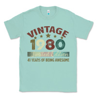 Seafoam Vintage 1980 Limited Edition 41 Years Of Being Awesome Classic Tee - Bettercallsaul