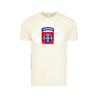 Vintage Arctic 82nd Airborne Div Parachutist Wings and Patch - Distressed Vintage Tee - baoMotion