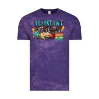 Cloud Purple assistant principal Vintage Tee - NancyCooperArtShop