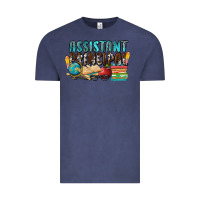 Vintage Denim assistant principal Vintage Tee - NancyCooperArtShop