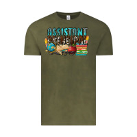 Vintage Olive assistant principal Vintage Tee - NancyCooperArtShop