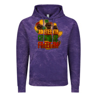 Cloud Purple juneteenth celebrate freedom Vintage Hoodie - NancyCooperArtShop