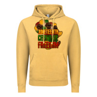 Vintage Mustard juneteenth celebrate freedom Vintage Hoodie - NancyCooperArtShop