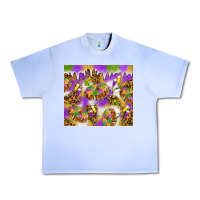 Grape Ice Mardi Gras with king cake Urban Heavy Tee - NancyCooperArtShop