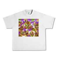 Lunar Rock Mardi Gras with king cake Urban Heavy Tee - NancyCooperArtShop