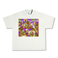 Pistachio Mardi Gras with king cake Urban Heavy Tee - NancyCooperArtShop