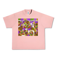 Salmon Mardi Gras with king cake Urban Heavy Tee - NancyCooperArtShop