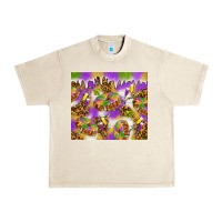 Sandshell Mardi Gras with king cake Urban Heavy Tee - NancyCooperArtShop