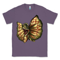 Lavender dilophosaurus face Classic Tee - LillyAllenDesigns