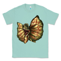 Seafoam dilophosaurus face Classic Tee - LillyAllenDesigns