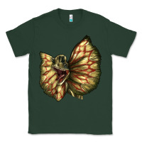 Sports Green dilophosaurus face Classic Tee - LillyAllenDesigns