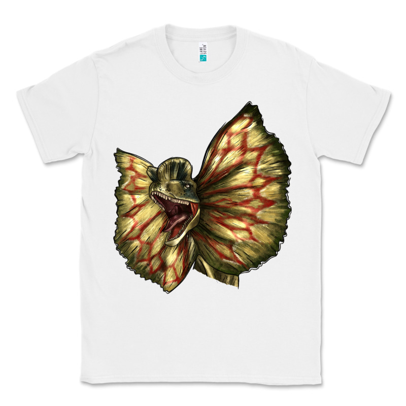 Dilophosaurus Face Classic Tee by LillyAllenDesigns | Teevron