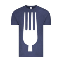Vintage Denim kitchen utensil fork simple easy halloween party costume long sleeve t Vintage Tee - baoMotion