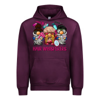 Mauve Wine hair whisperers Urban Hoodie - BarkalooDesign