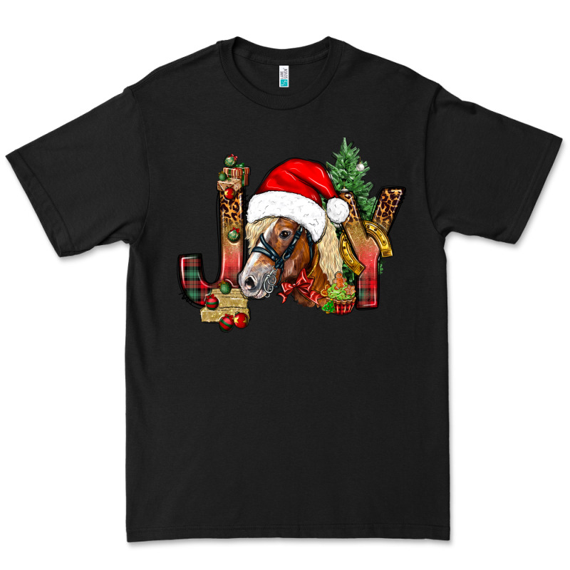 Joy Christmas With Horse Bbs Premium Tee by BundleAndBundleShop | Teevron