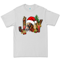 Dove Grey joy christmas with horse bbs Premium Tee - BundleAndBundleShop