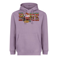 Lavender home Christmas farm animals Heavyweight Hoodie - CowhideDigitalArt
