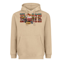 Mushroom home Christmas farm animals Heavyweight Hoodie - CowhideDigitalArt