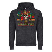 Vintage Black Dia De Los Muertos Vintage Hoodie - texasbilliewilder