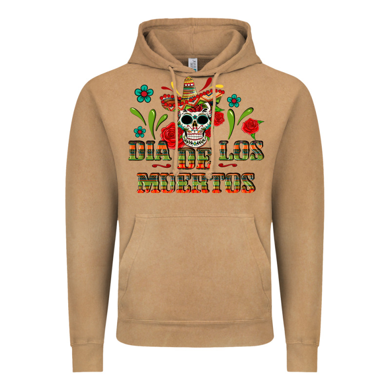 Dia De Los Muertos Vintage Hoodie by texasbilliewilder | Teevron
