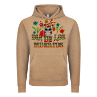 Vintage Coffee Dia De Los Muertos Vintage Hoodie - texasbilliewilder
