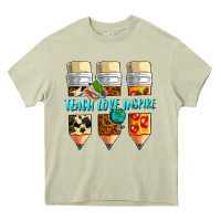 Mossy teach love inspire Heavy Core Tee - NancyCooperArtShop